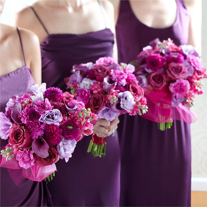 Bridesmaid's Garden Bouquet – HAYLEE FLOWERS & VARIETIES, Freeport NY