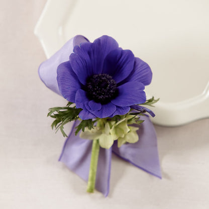 Purple Passion Boutonniere – HAYLEE FLOWERS & VARIETIES, Freeport NY